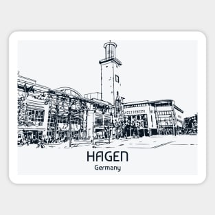 Hagen - Germany Magnet